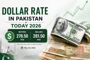 Dollar Rate in Pakistan Today 2026