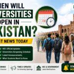 When Will Universities Open in Pakistan Latest News Today